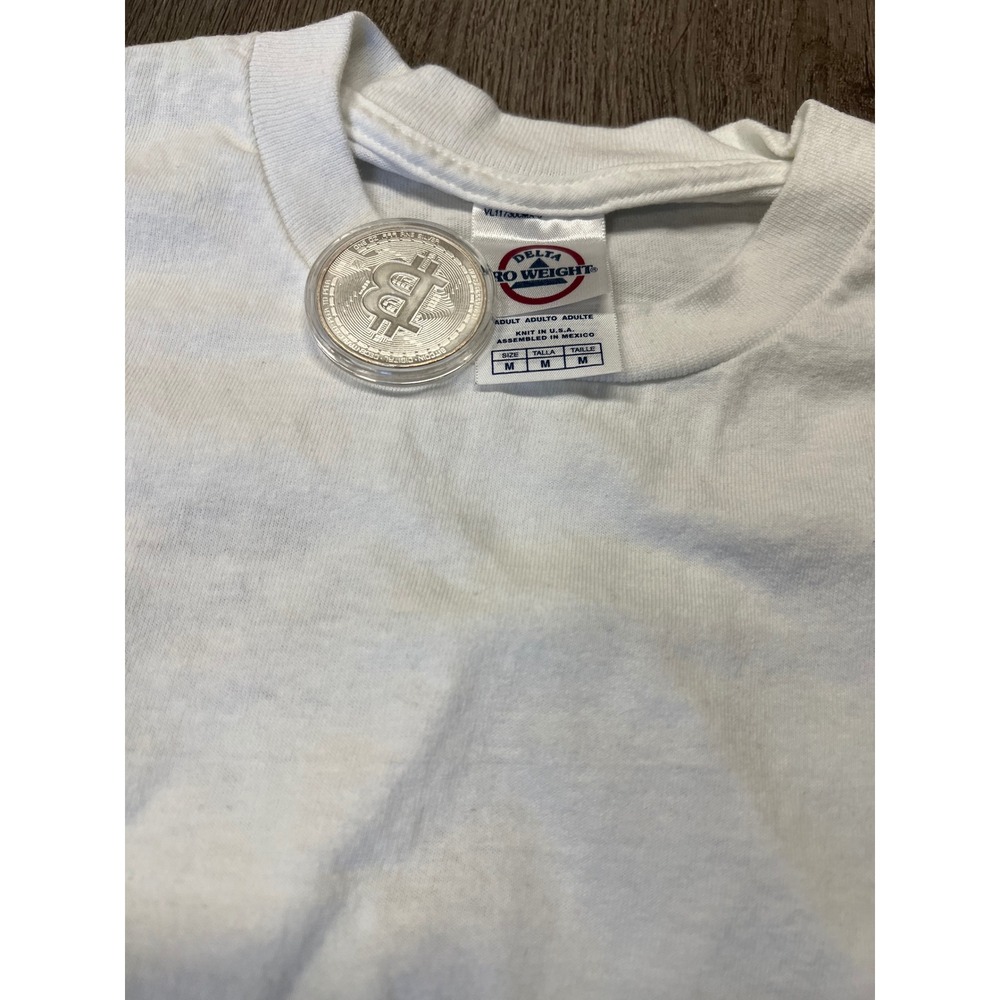 Delta Pro Weight Rude Dogs Pitbull Graphic T-Shirt Mens Medium White - Picture 3 of 4
